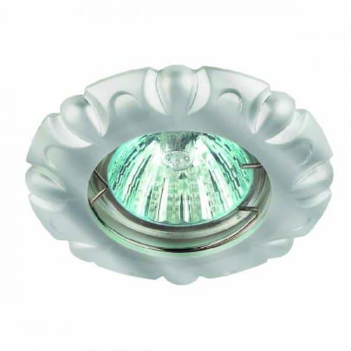 Точковий світильник поворотний Feron DL6124 MR16 GU5.3 50W круг Хром (11207)