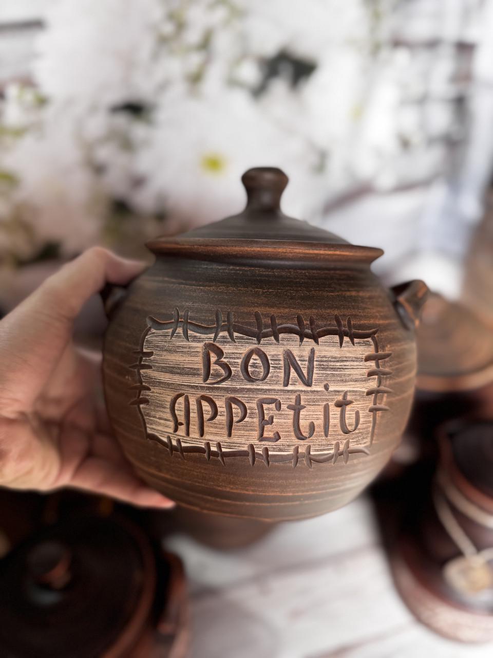 Супник глиняный ручной работы Bon appetit 3 л (2583117495) - фото 7 Супник глиняный ручной работы Bon appetit 3 л (2583117495) - фото 7