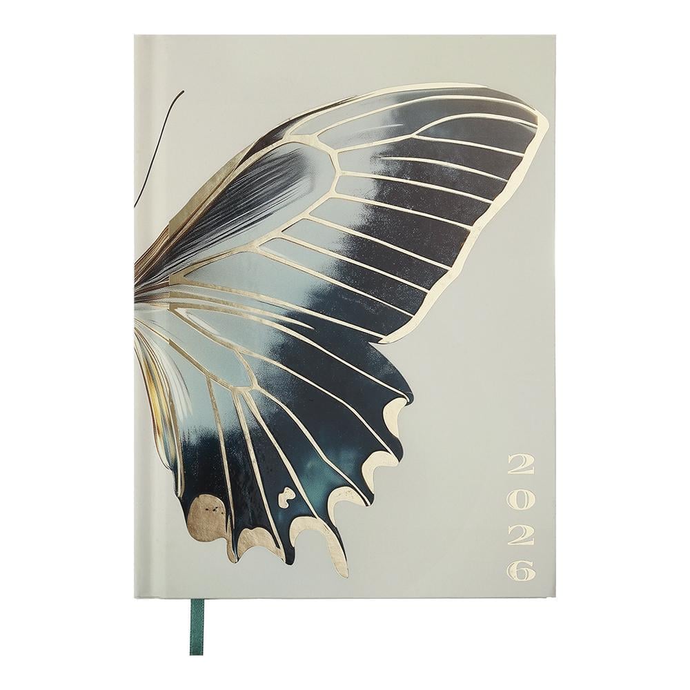 Дневник датированный 2026 Buromax Spoleto A5 336 стр. Темно-зеленый (BM.2168-16)