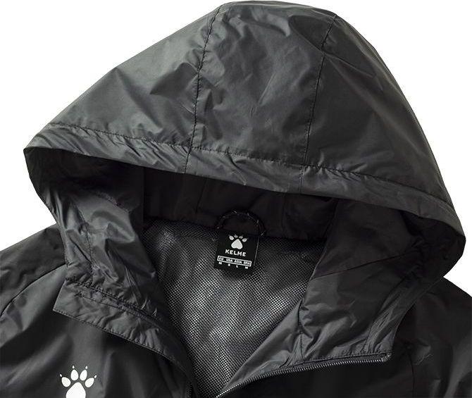 Ветровка детская Kelme 8061Wt3001.9201 150 см Темно-серый/Черный - фото 3 Ветровка детская Kelme 8061Wt3001.9201 150 см Темно-серый/Черный - фото 3