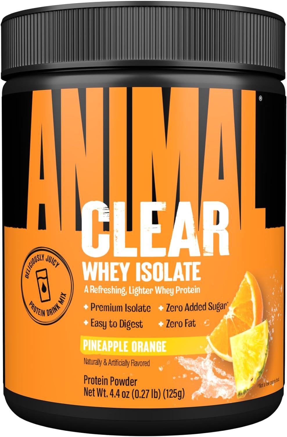 Протеїн Universal Animal Clear Whey Protein Isolate Pineapple Orange 500 г