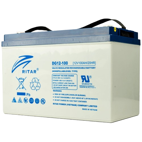 Аккумуляторная батарея Ritar DG12-100 12V 100 Ah (30359766)