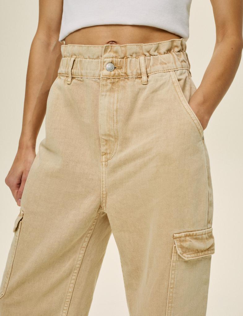 Джинси жіночі Diverse GABE р. 36 Кам'яно-бежевий (5902598977106) - фото 5