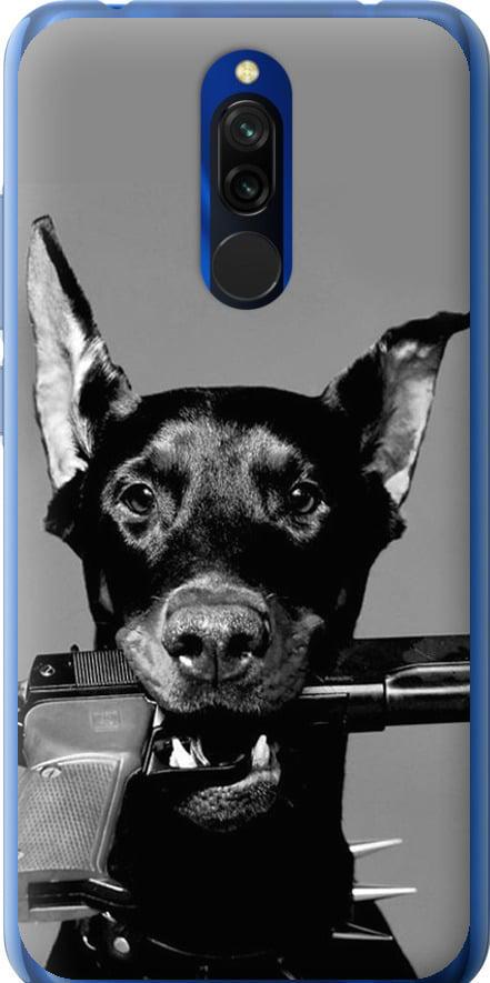 Чехол на Xiaomi Redmi 8 Доберман (2745t-1806-42517) Чехол на Xiaomi Redmi 8 Доберман (2745t-1806-42517)