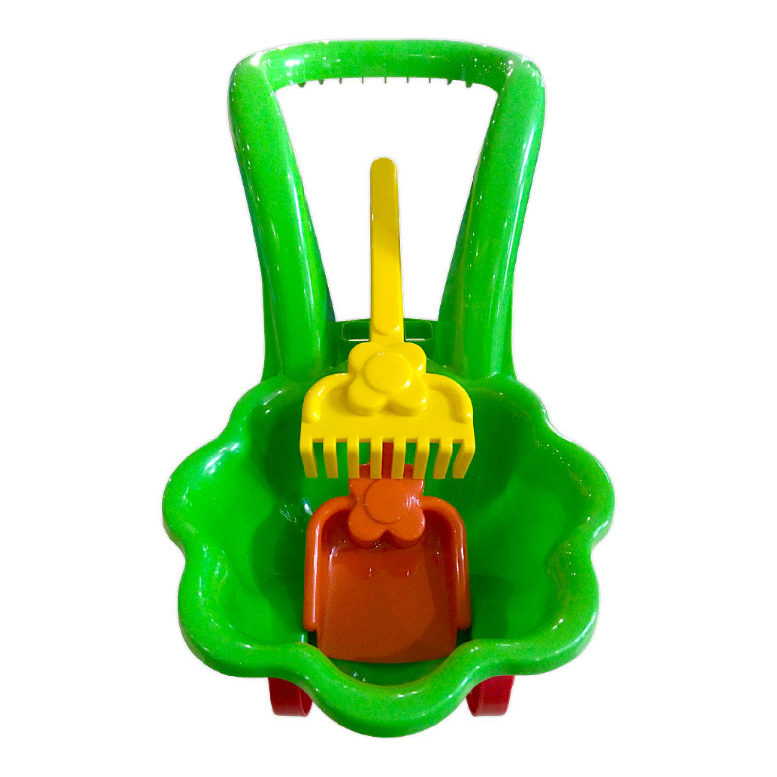 Дитяча тачка "Ромашка" Marmat Зелена - фото 2