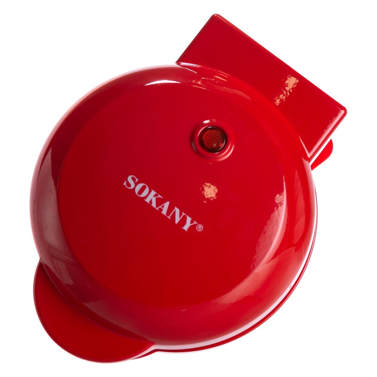 Вафельница Sokany SK-08097 для вафель в виде машинокантипригарное покрытие 550 Вт (7388) - фото 4 Вафельница Sokany SK-08097 для вафель в виде машинокантипригарное покрытие 550 Вт (7388) - фото 4