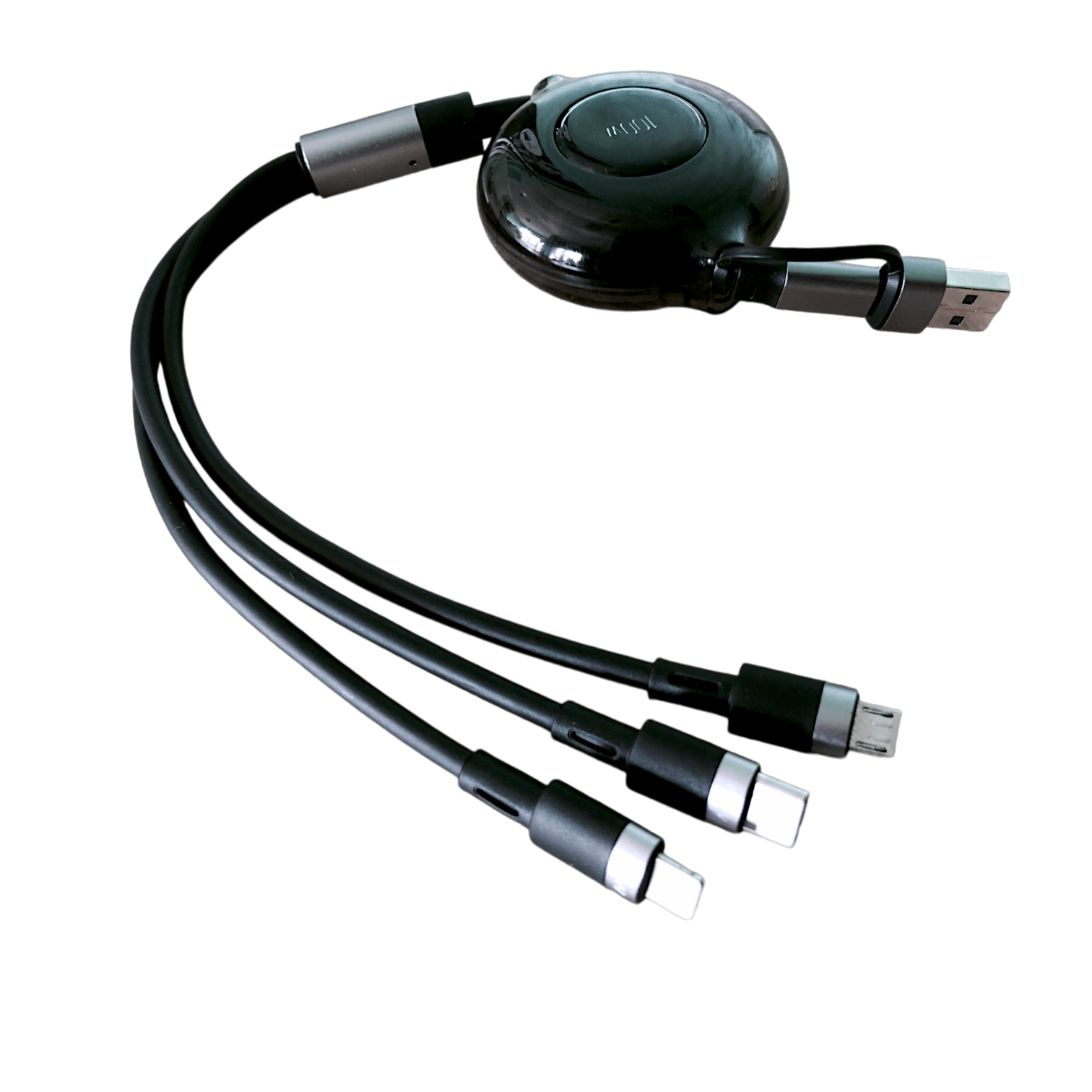 Кабель USB/Type-C/Lightning/Micro USB 1,2 м 3A 100 Вт (10_8_1.2m_1)