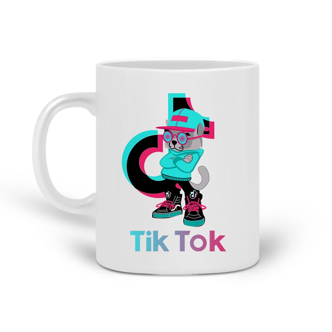 Чашка керамическая Cat TikTok 330 мл (20259-1644)
