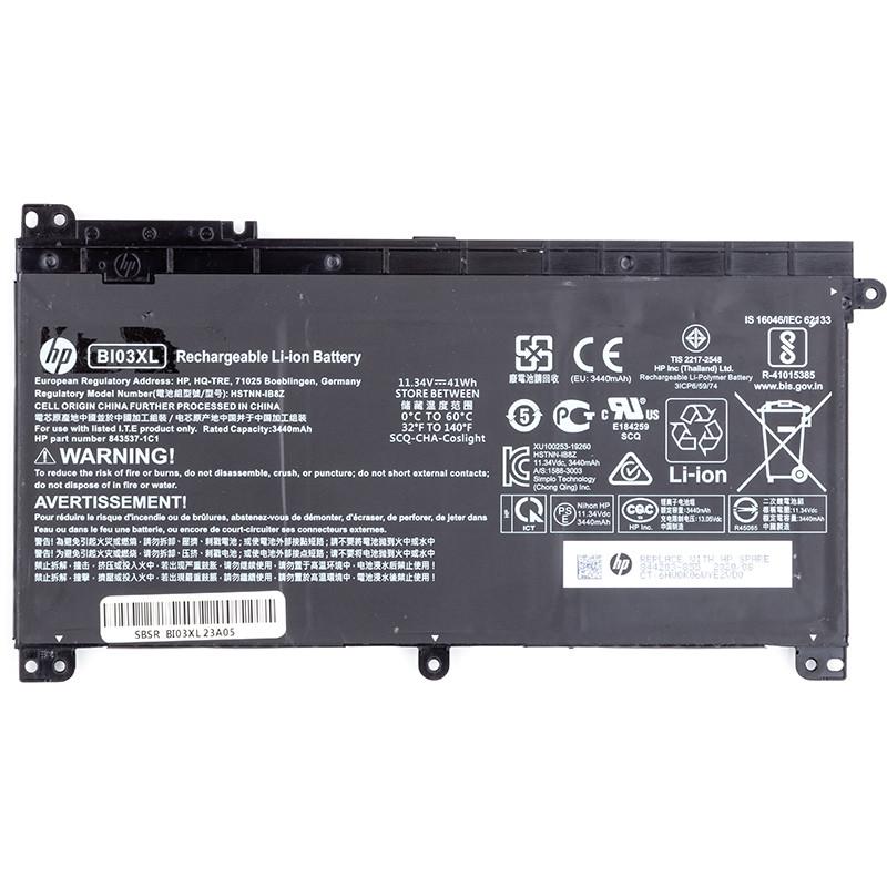 Акумулятор Power для ноутбуків HP Omen 15 BI03XL 11,34V 3440 mAh (2477884979)
