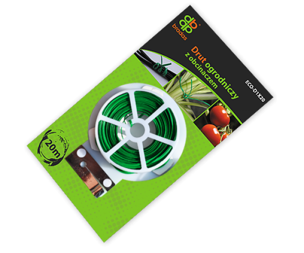 Дріт садовий Bradas з різаком 20 м (TYD1X20)