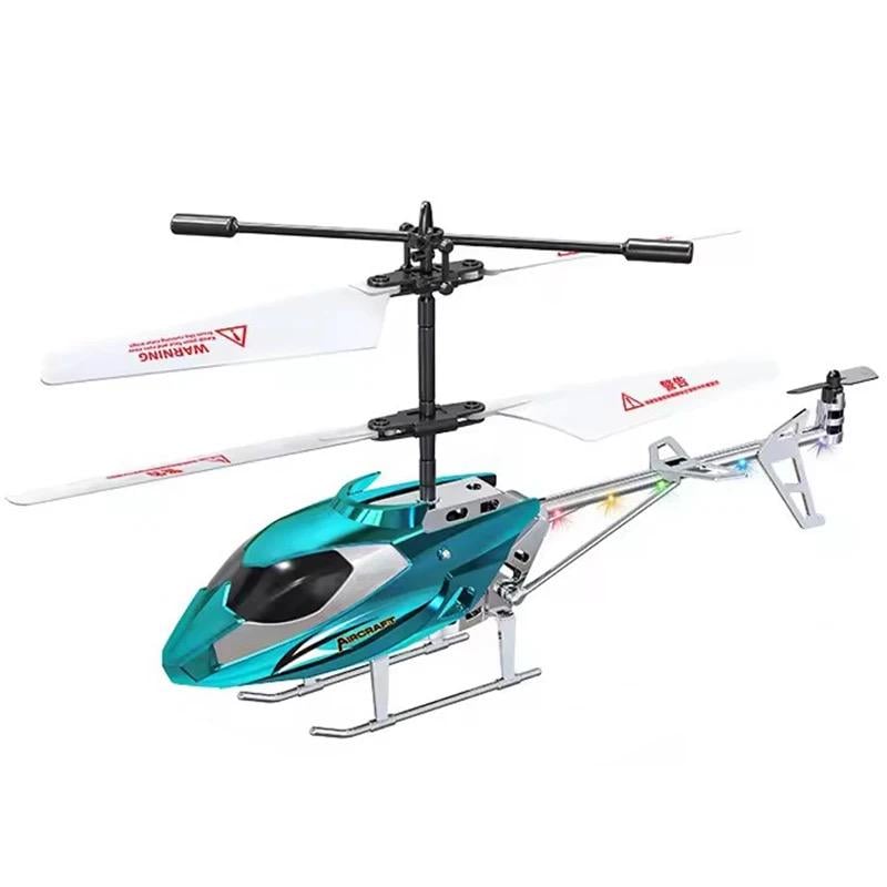 Вертолет детский на радиоуправлении xk917 с гироскопом и Led подсветкой на аккумуляторе Зеленый