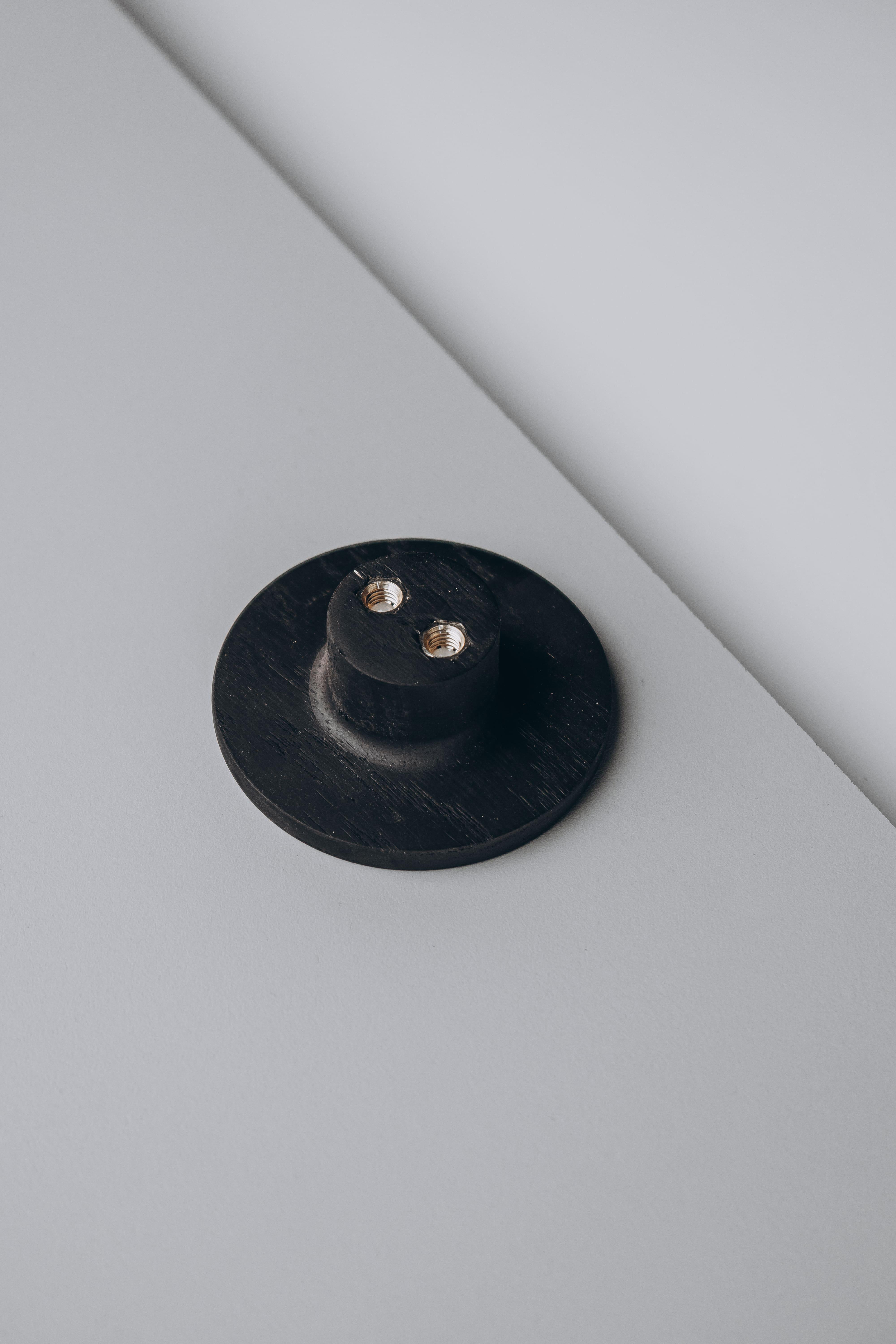 Меблева ручка з дерева 7 см Umbrella black - фото 3 Меблева ручка з дерева 7 см Umbrella black - фото 3