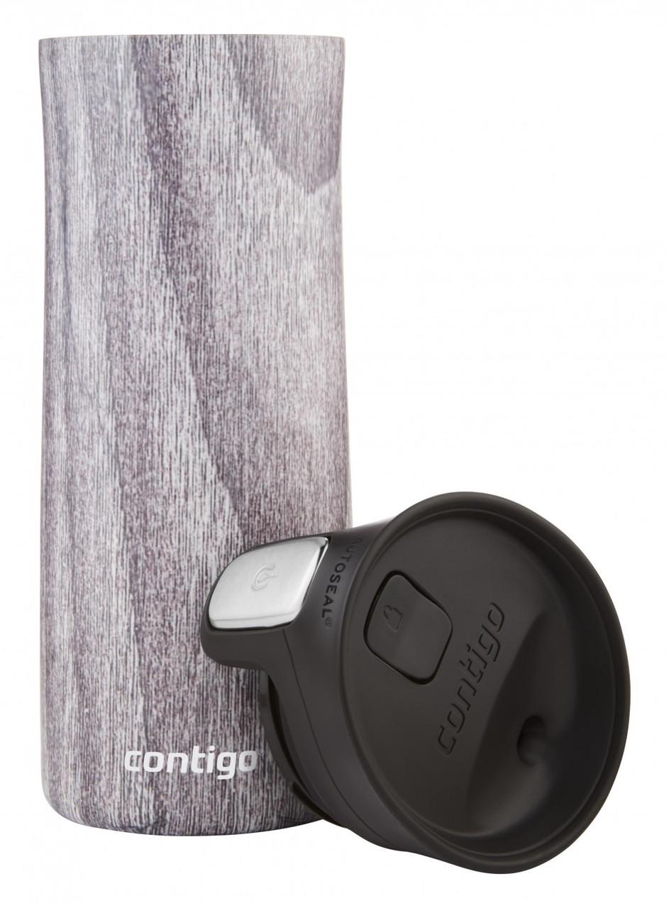 Термокружка Contigo Autoseal Pinnacle Couture 420 мл Blonde Wood (2104546) - фото 5