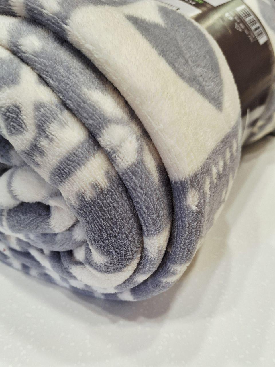 Плед флисовый Livarno Home Winter 180x220 см (1352) - фото 5