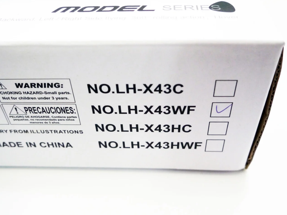 Квадрокоптер Phantom LH-X43WF c WiFi камерой - фото 8 Квадрокоптер Phantom LH-X43WF c WiFi камерой - фото 8