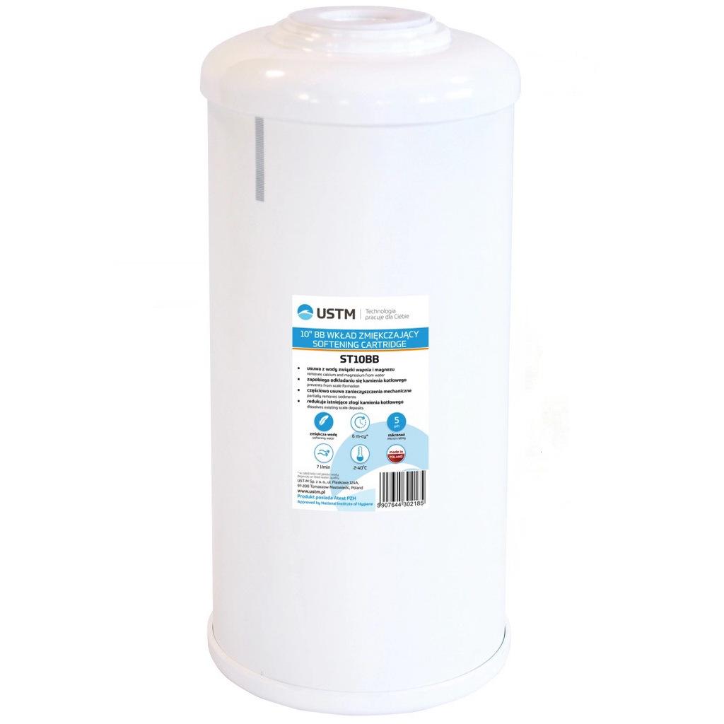 Картридж умягчительный USTM BigBlue 10" 4,5"х10" 114х254 мм (ST10BB)