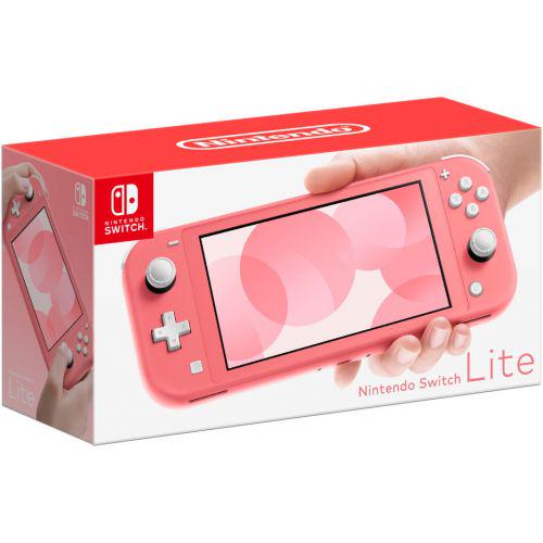 Портативная игровая приставка Nintendo Switch Lite 32 Гб Coral (47965) - фото 4