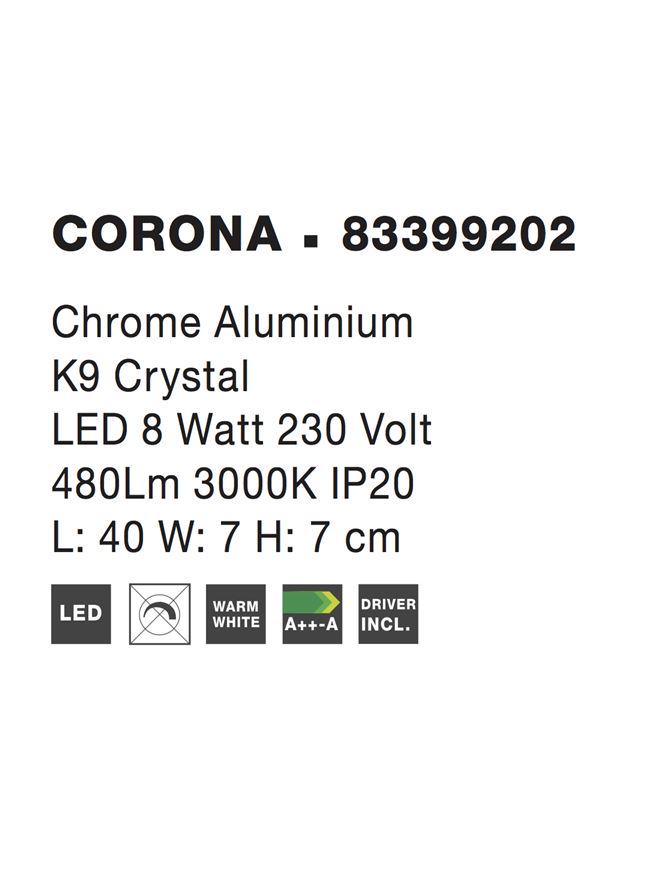 Бра Nova Luce Corona (83399202) - фото 4
