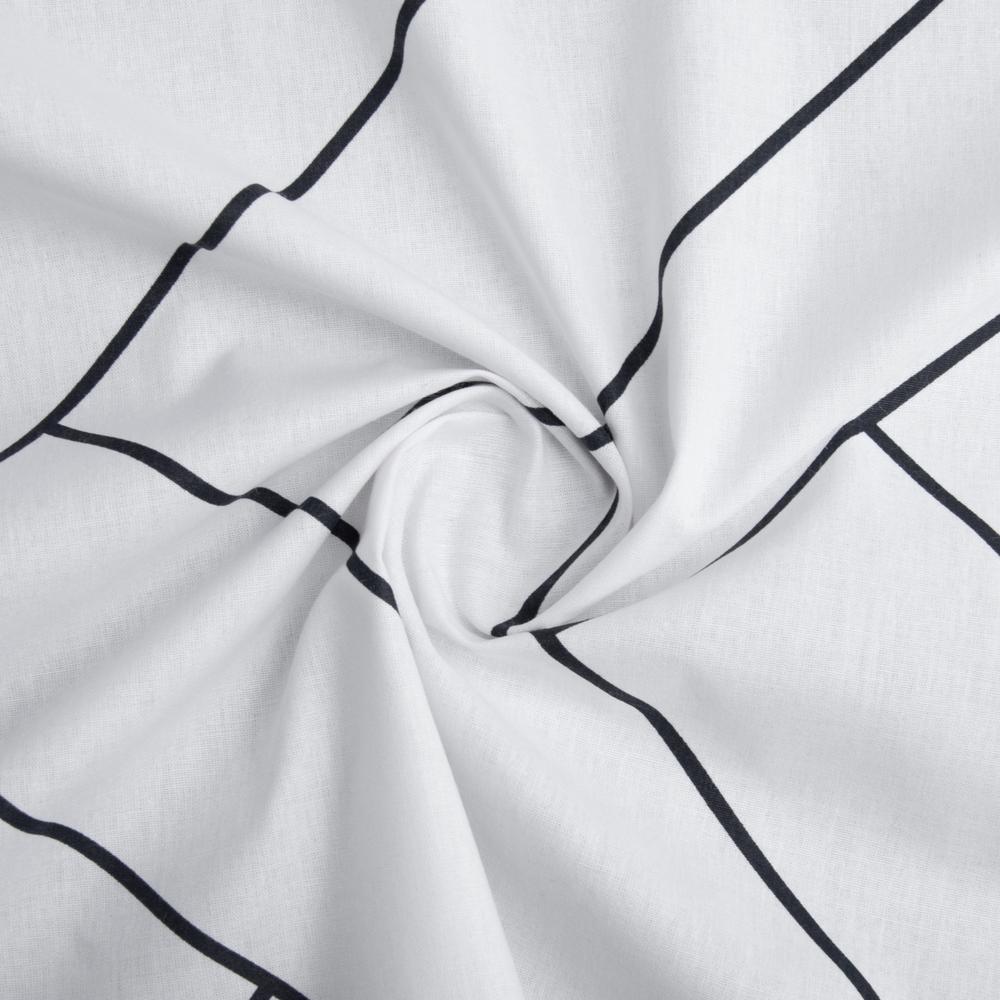 Ткань для постельного белья V-М02018 15 паркет бязь ранфорс 2,4м Черный (20009)