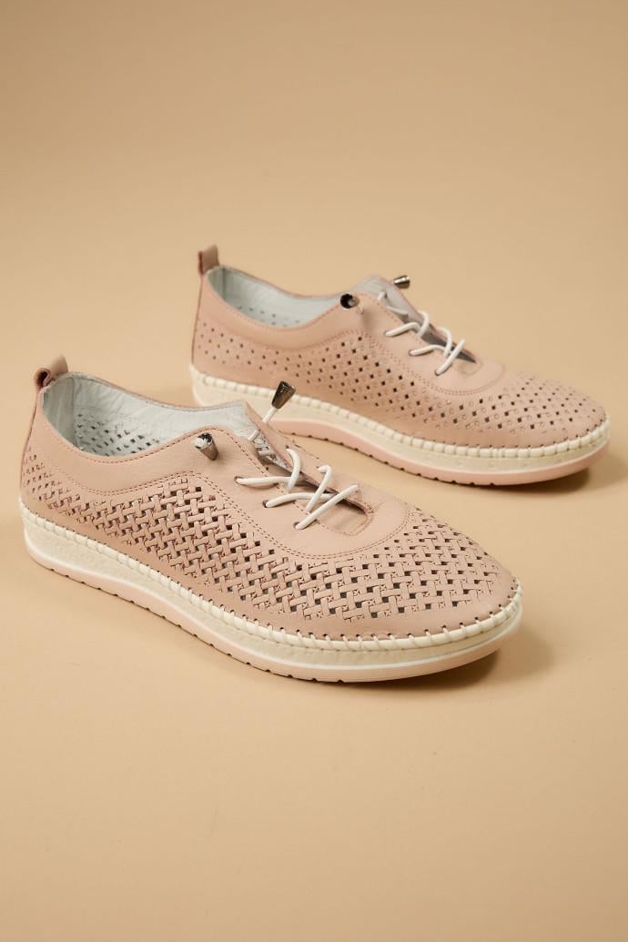 Мокасины женские LONZA кожаные р. 36 Розовый (184861) - фото 2 Мокасины женские LONZA кожаные р. 36 Розовый (184861) - фото 2