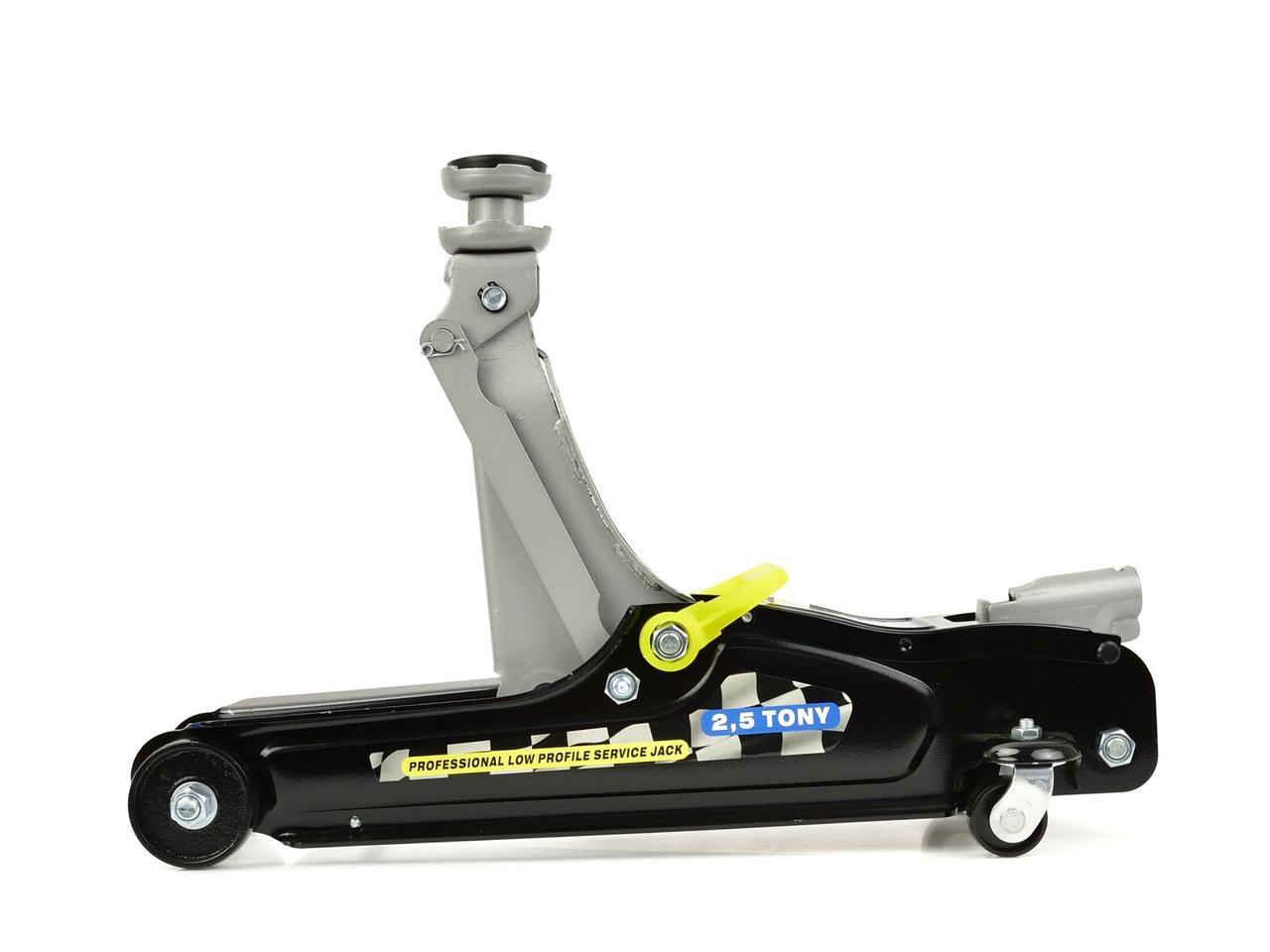 Домкрат гідравлічний GeKo підкатний низькопрофільний 80-360 мм 2,5 тонни (G02032) - фото 3 Домкрат гідравлічний GeKo підкатний низькопрофільний 80-360 мм 2,5 тонни (G02032) - фото 3