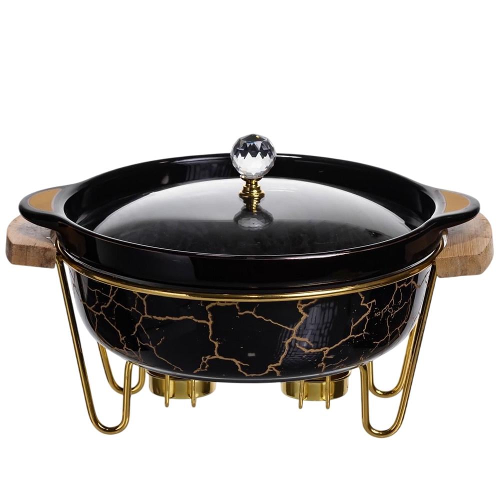 Мармитница фарфоровая для первых блюд 1,3 л (LC-717)