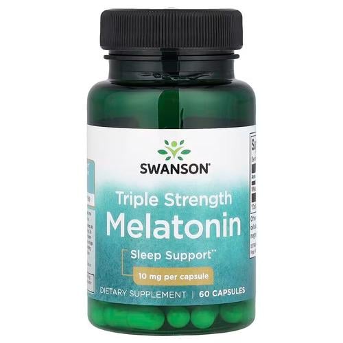 Мелатонин Swanson Melatonin 10 мг 60 caps (SWU305)