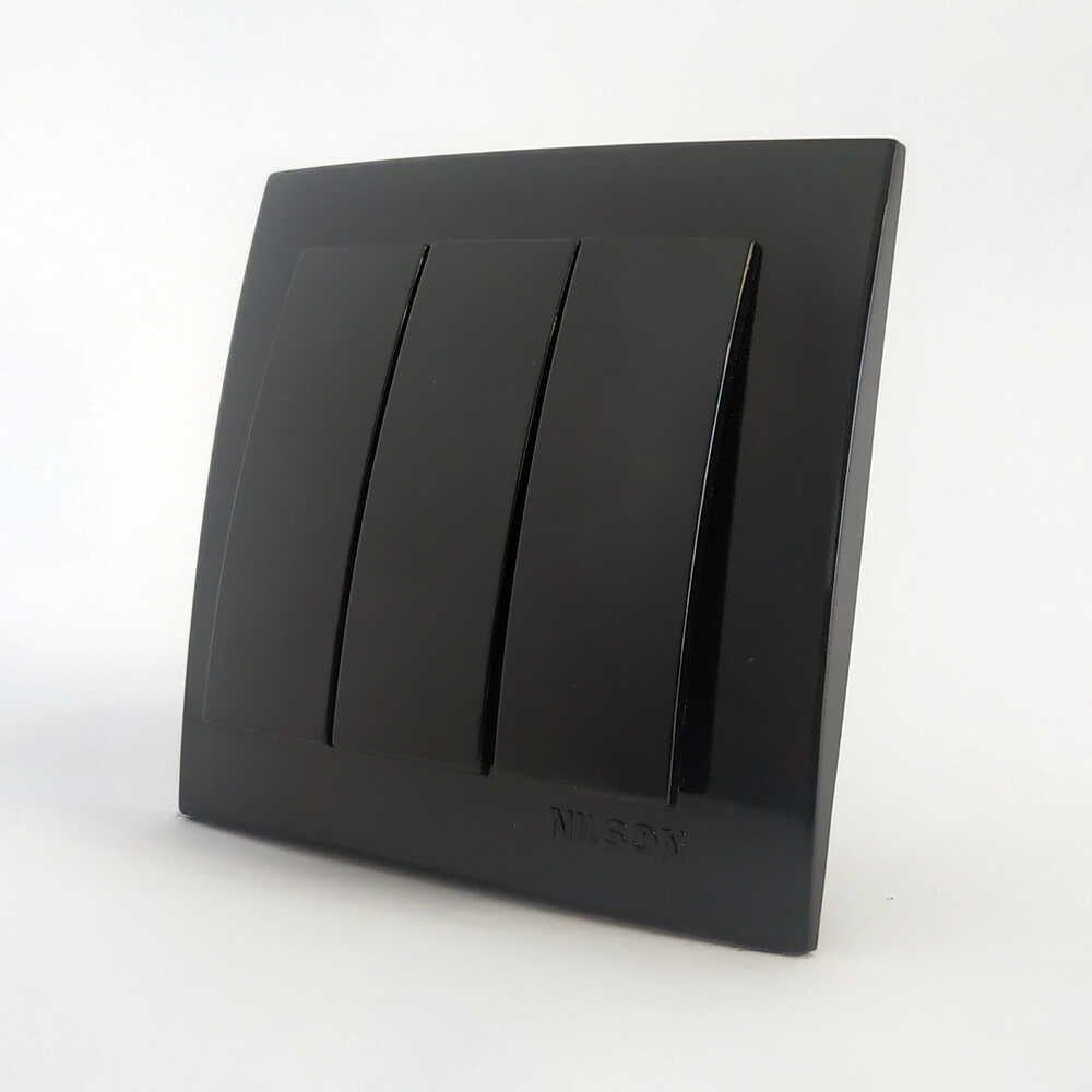 Выключатель Nilson Touran Черный (24221066)