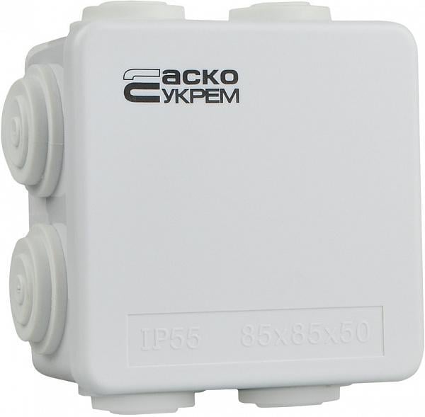 Распределительная коробка АСКО-УКРЕМ TY-RA 85х85х50 мм