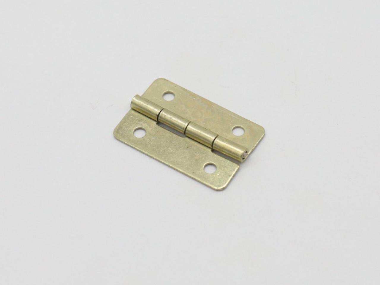 Петля с большими отверстиями металлическая 30х20 мм Золотой (298731191)