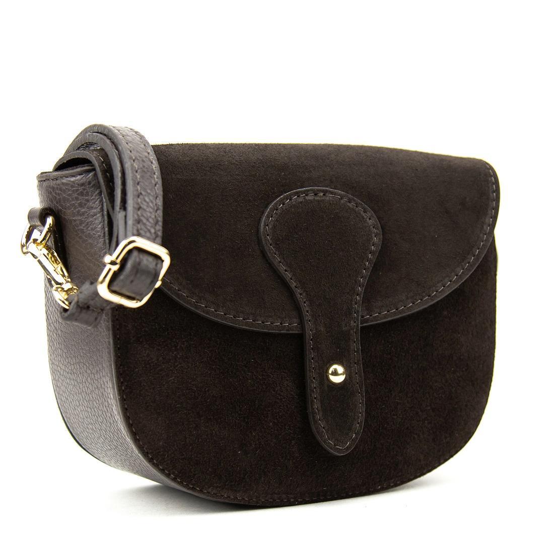 Женская сумка замшевая Firenze Italy F-IT-9876DB Шоколадный (2798992085) - фото 6