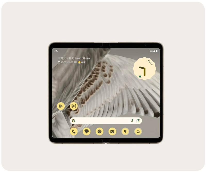 Смартфон Google Pixel Fold 12/256GB Porcelain - фото 8