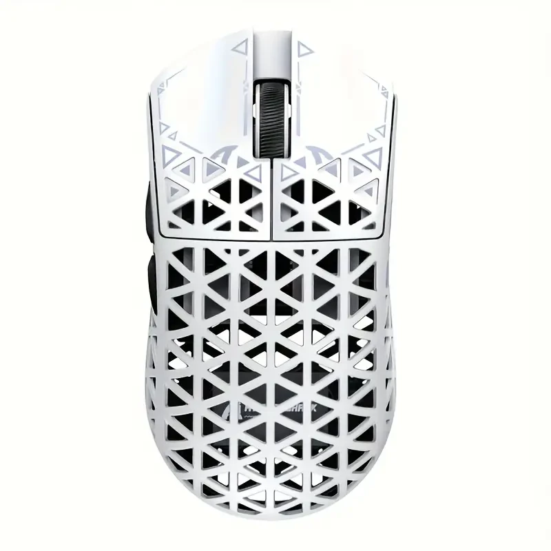Компьютерная игровая мышь attack shark R5 Ultra White PAW3950MAX 8000 Гц 39 г 2,4G/Bluetooth/USB-C (2746863479)