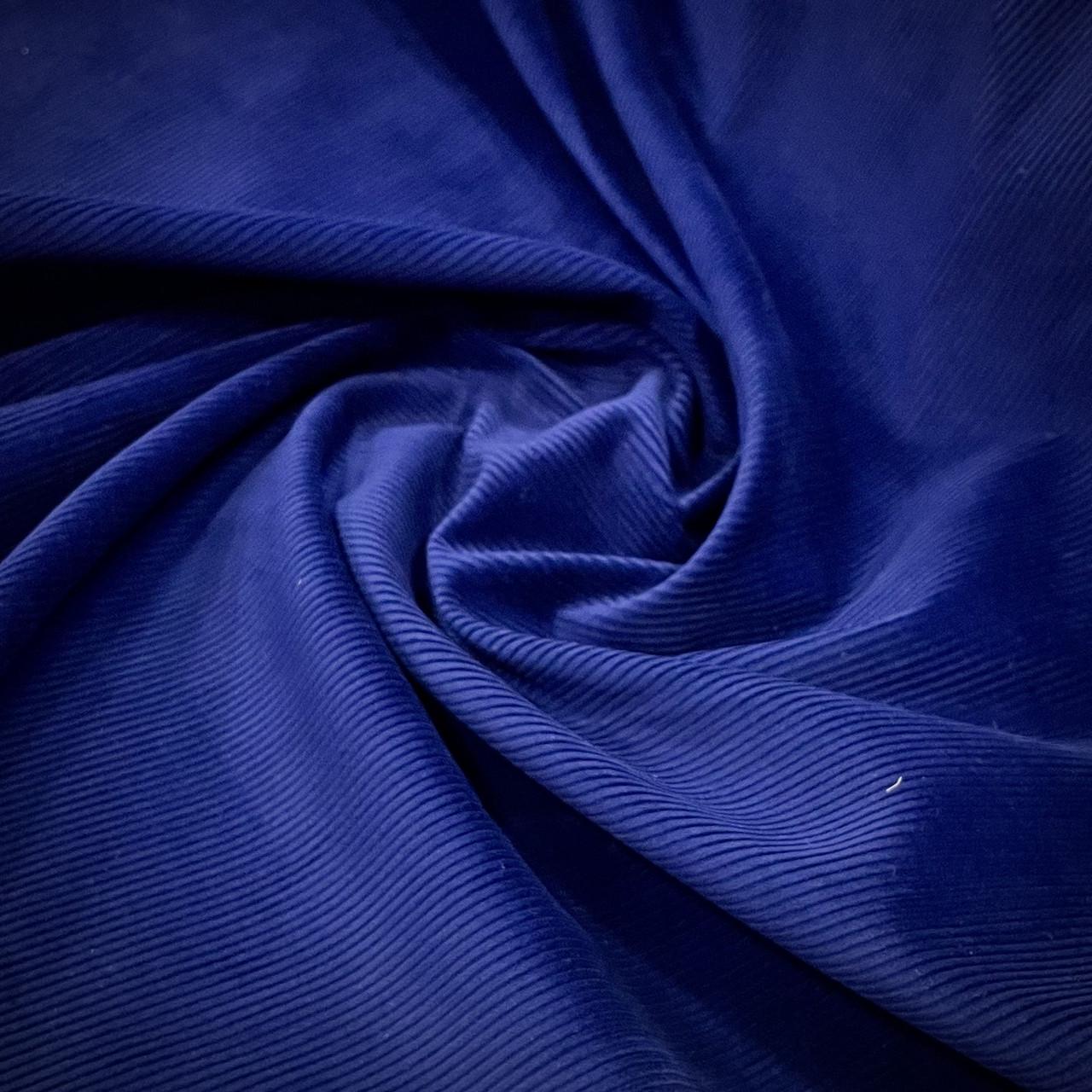 Ткань вельвет Синий (24757981)