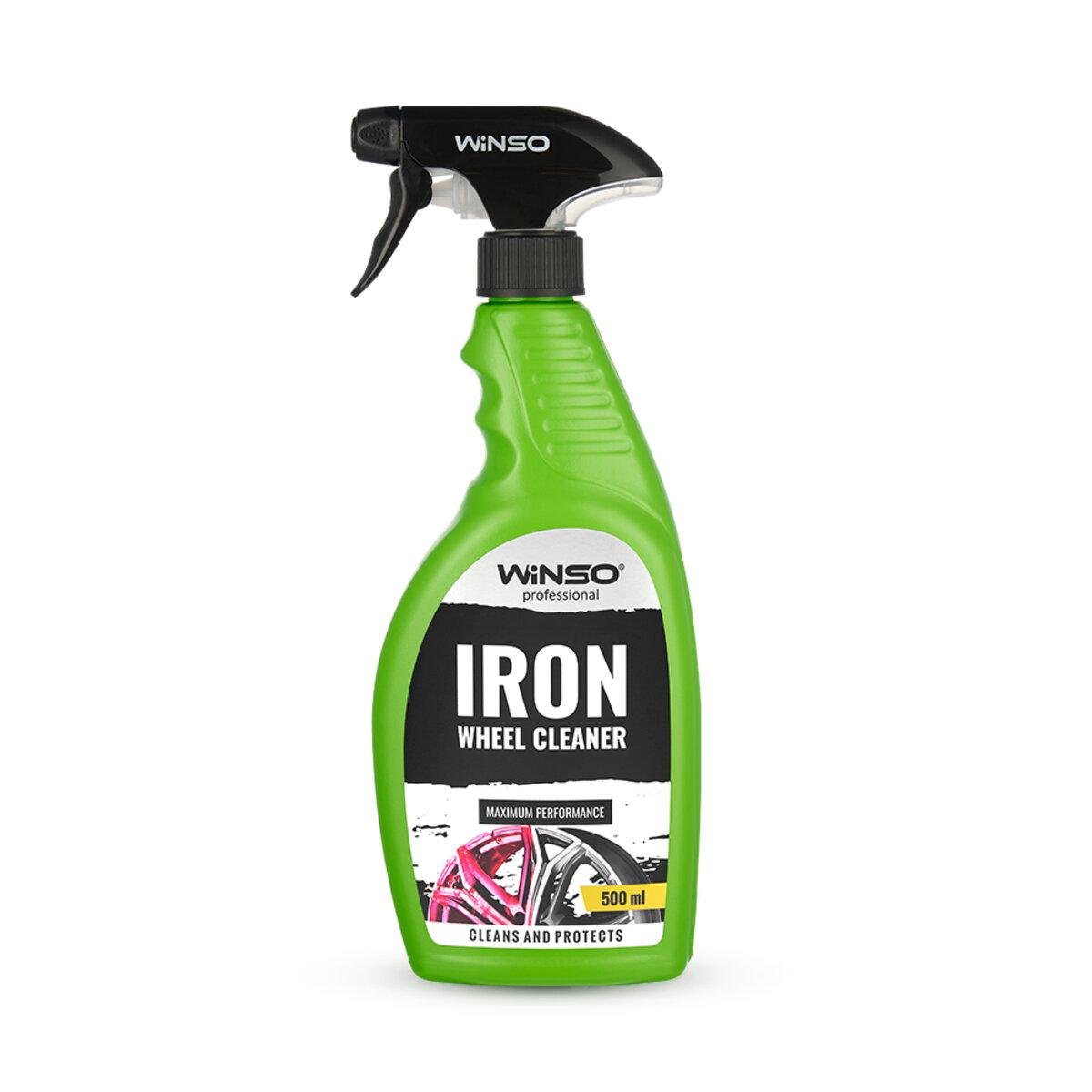 Очиститель дисков WINSO Iron Wheel Cleaner 500 мл Очиститель дисков WINSO Iron Wheel Cleaner 500 мл