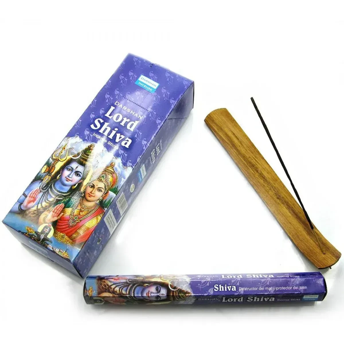 Аромопалки угольные Darshan Lord Shiva 20 шт.