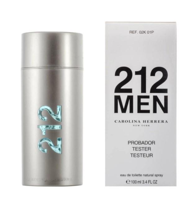 Туалетна вода для чоловіків Carolina Herrera 212 Men тестер 100 мл (18778374)