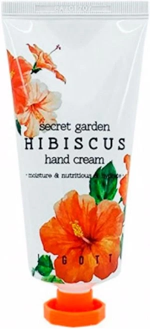 Крем для рук з гібіскусом Jigott Secret Garden Hibiscus Hand Cream 100 мл (2072052017)