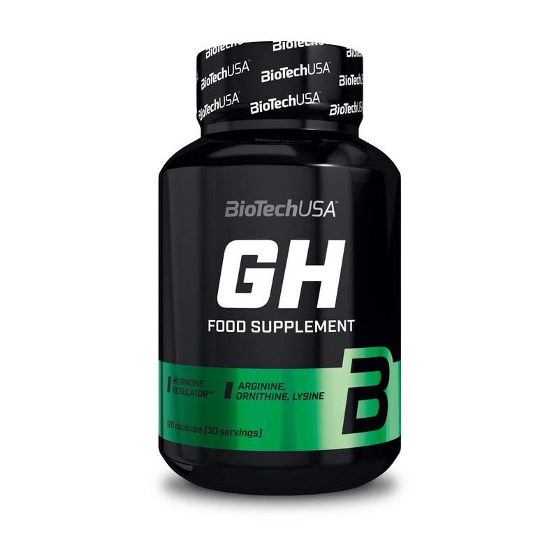 Аргинин орнитин и лизин с витамином B6 BioTech GH Hormone Regulator 120 капс.