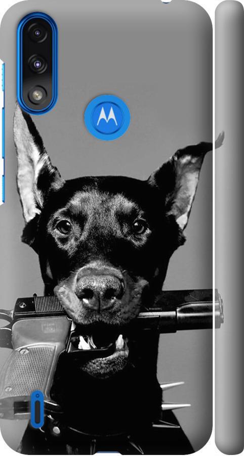 Чехол на Motorola E7 Power Доберман (2745m-2284-42517)