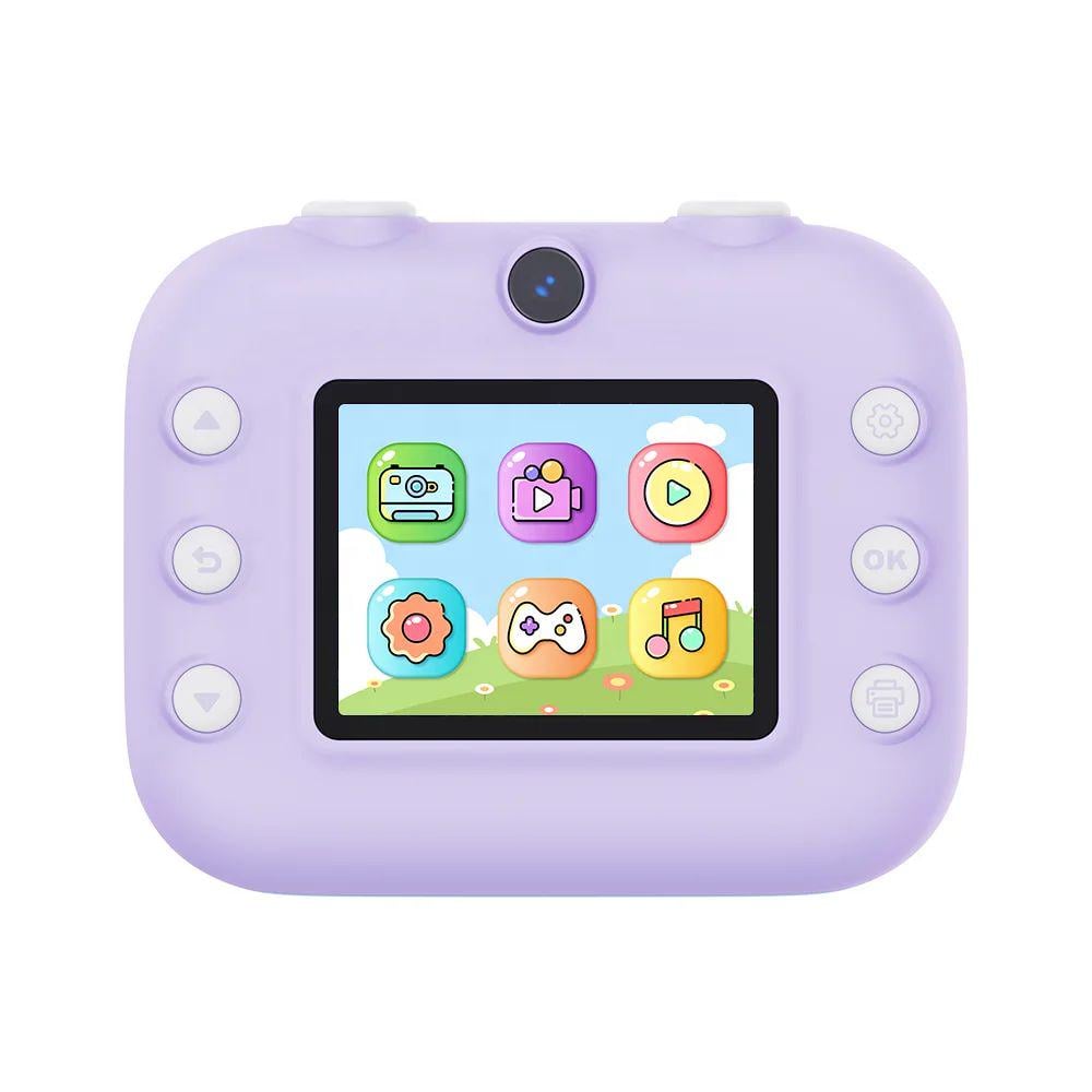 Фотокамера мгновенной печати и записи видео для детей Ningbo Фиолетовый (5890) - фото 3