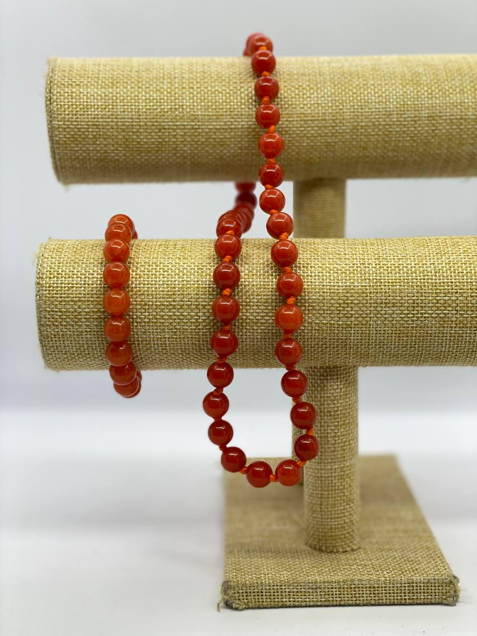 Комплект агат 44 см Коричневый (703)