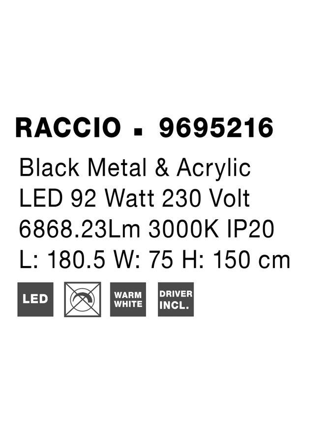 Подвес Nova Luce Raccio (9695216) - фото 8