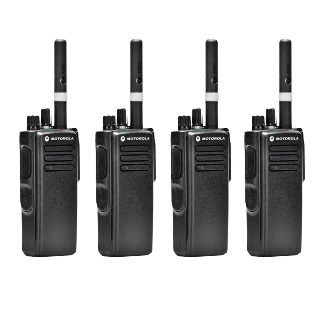 Комплект раций Motorola DP4400 VHF AES-256 шифрование 4 шт. (epic2052)
