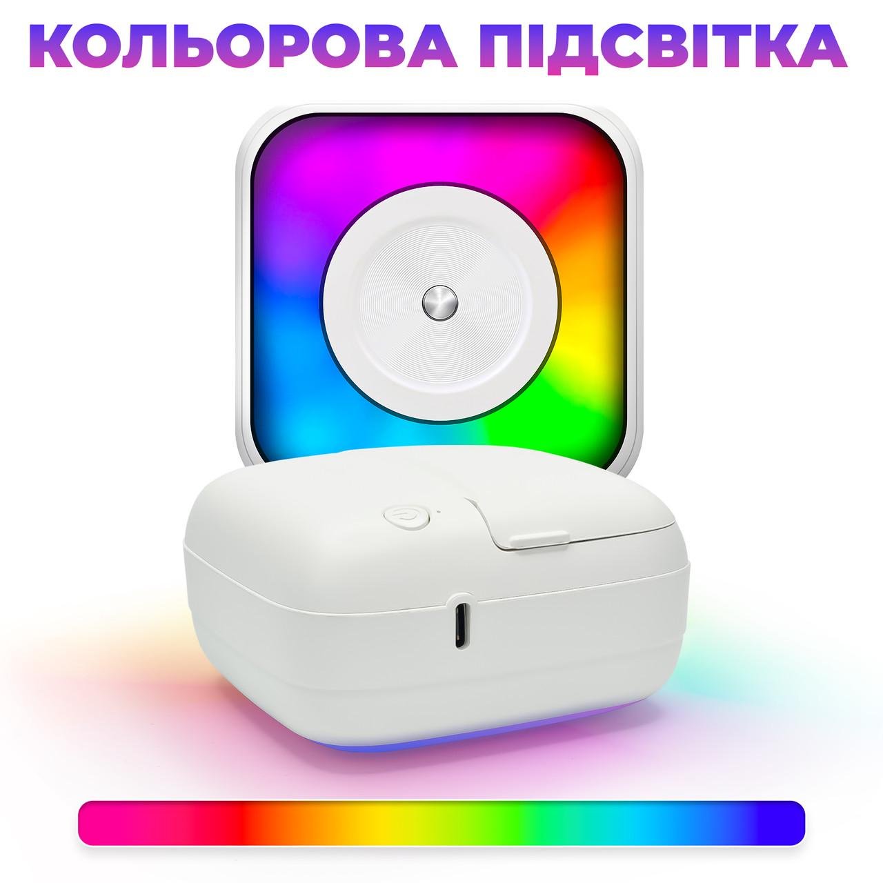 Термопринтер мобільний дитячий JETIX Mini Printer Student 2 з Bluetooth і нічником для термодруку зі смартфона - фото 8