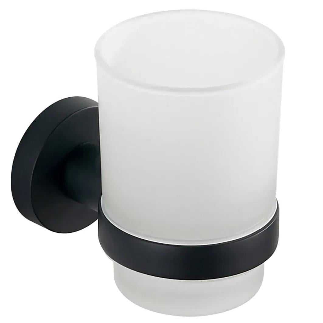 Склянка для зубних щіток VBI Venus настінна Чорний матовий (RM-VBI-040004BL)