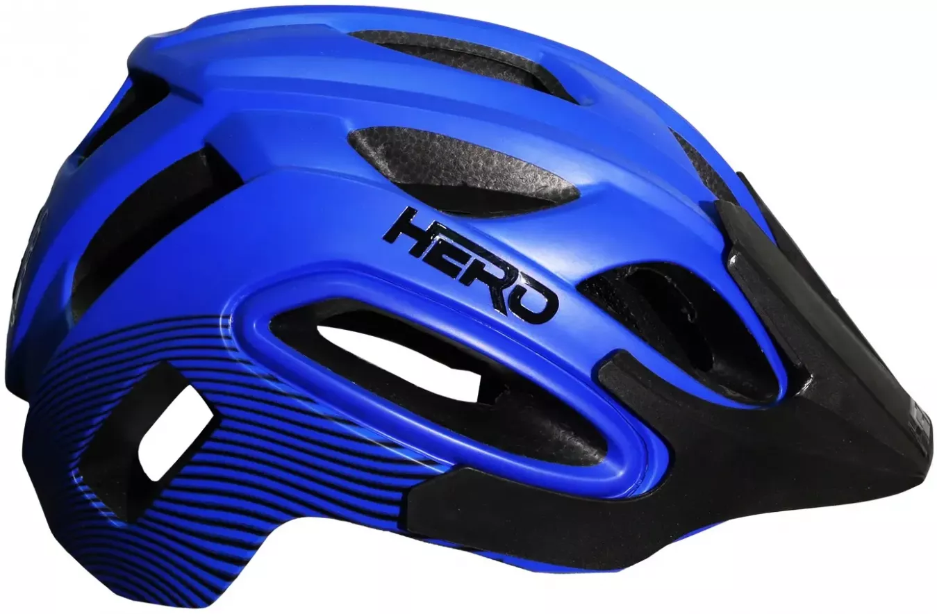 Шолом Green Cycle Hero 58-61 см Синій/Чорний