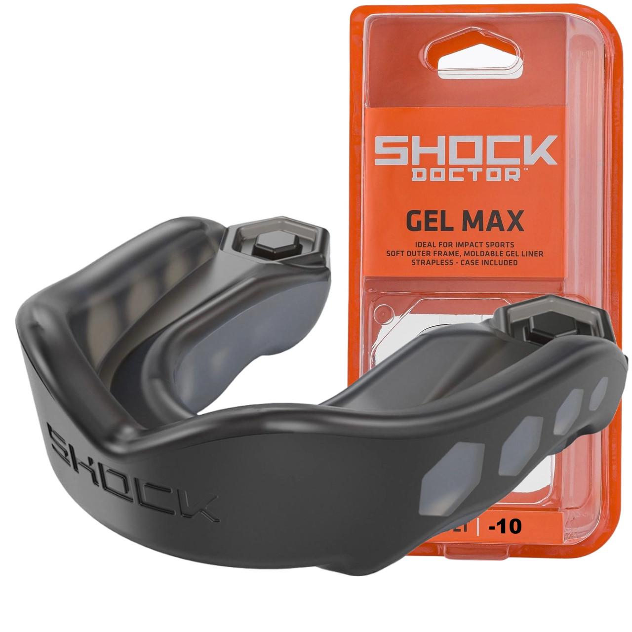 Капа Shock Doctor Gel Max дитяча Black (6210-BK-YTR)