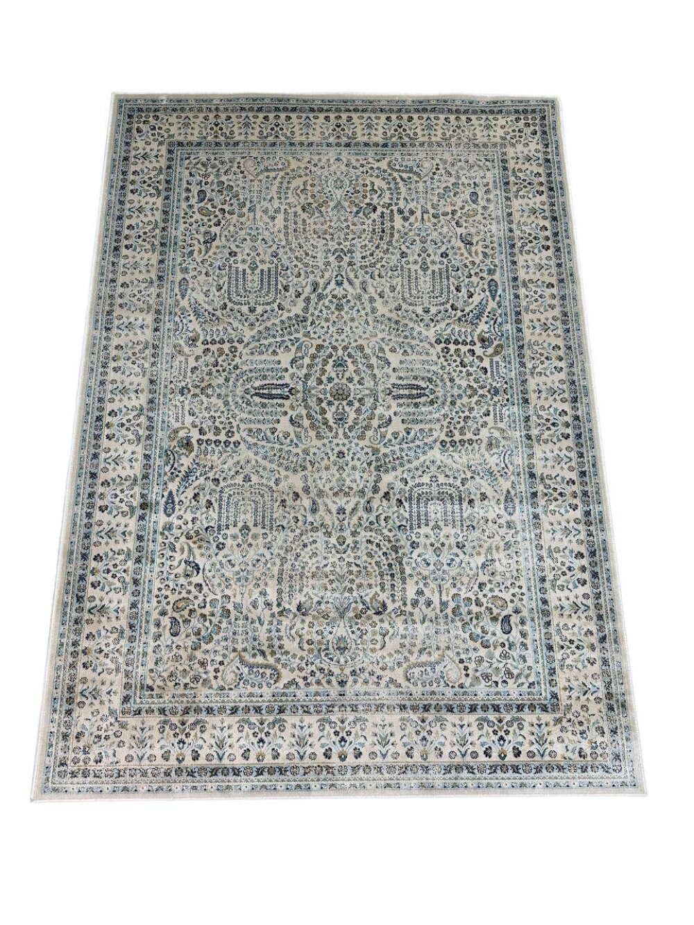 Килим GLORIOUS 160x230 см Бежевий/Блакитний (000099585)