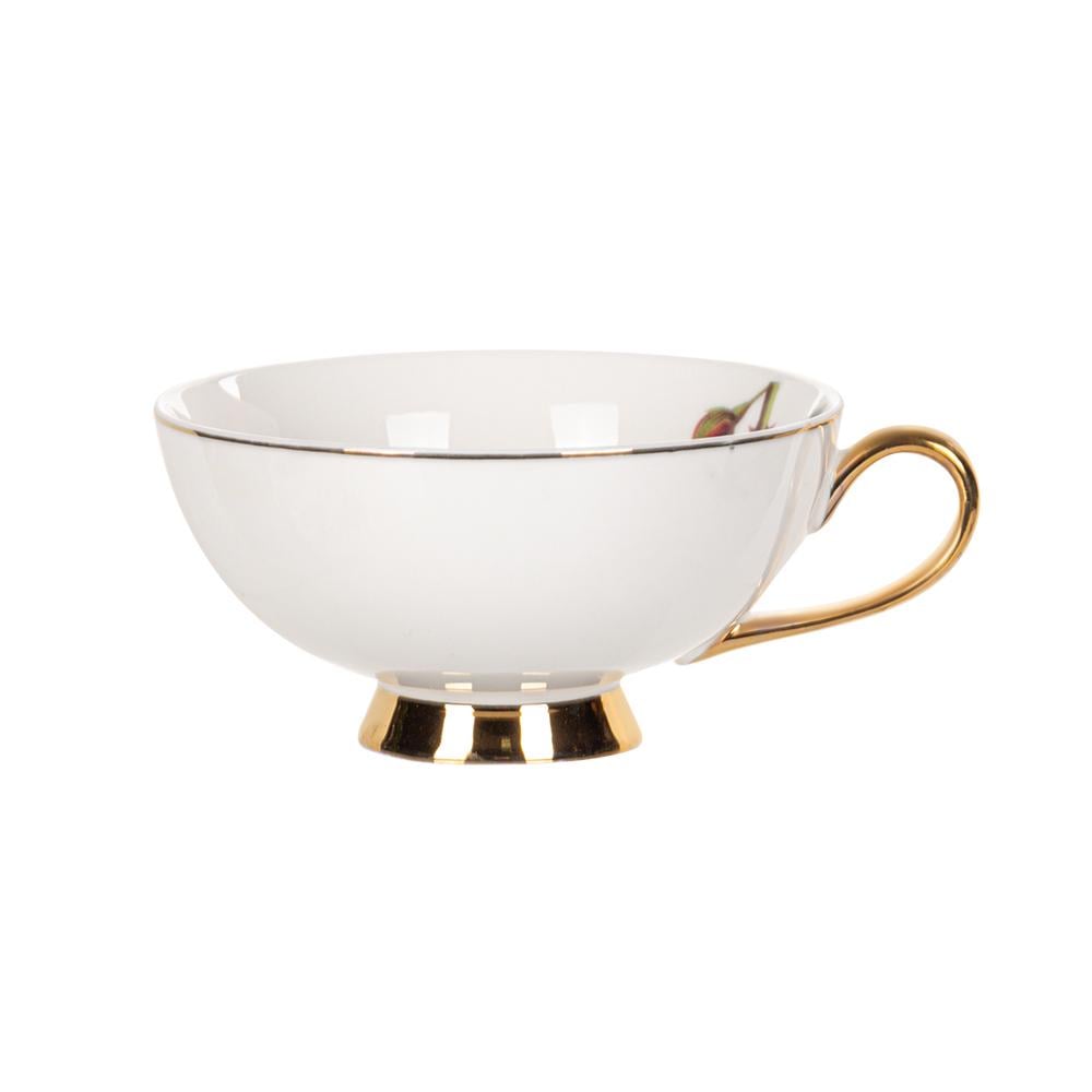 Чашка чайна порцелянова з блюдцем Lefard 975-072 200 мл - фото 4 Чашка чайна порцелянова з блюдцем Lefard 975-072 200 мл - фото 4